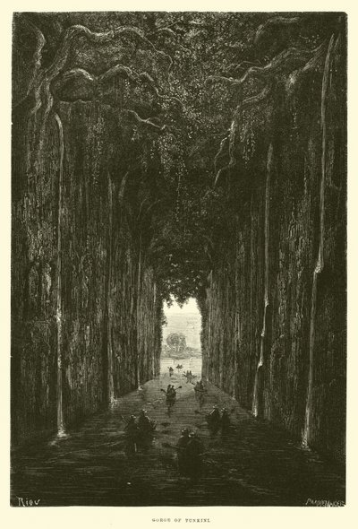 Gorge de Tunkini - Edouard Riou